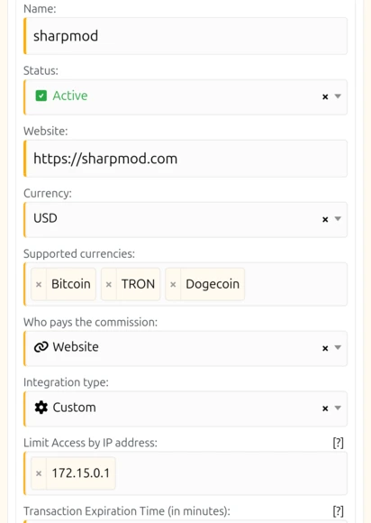 Create store